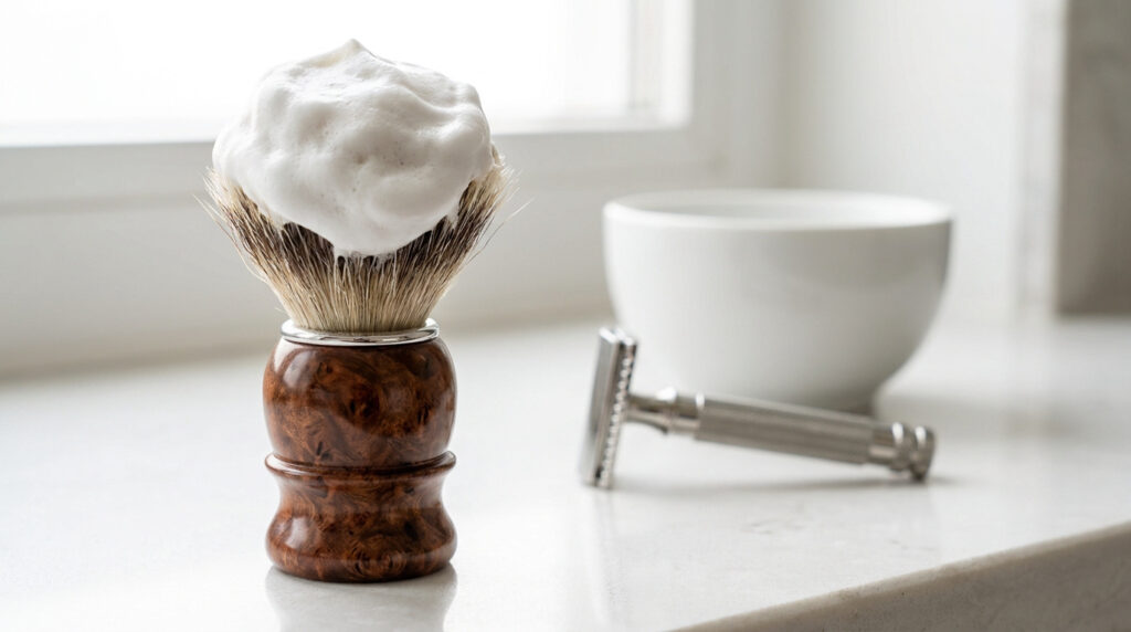 Comment choisir et utiliser votre rasoir blaireau homme