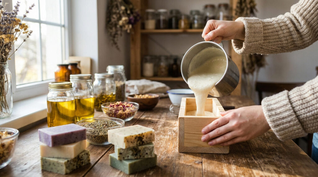 Réussir votre fabrication de savon artisanal en 2026