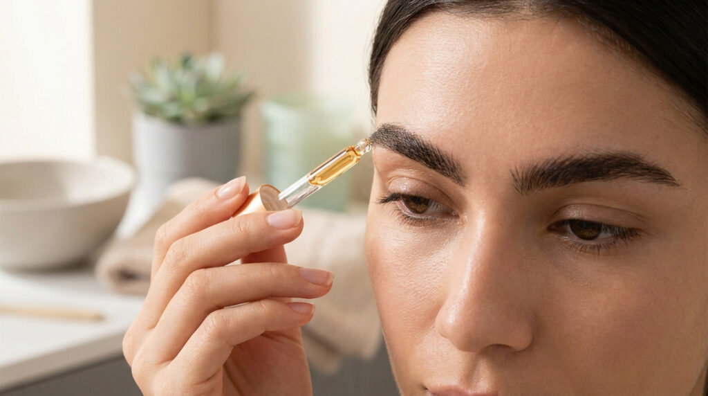 Pousse sourcils : nos astuces pour une ligne dense